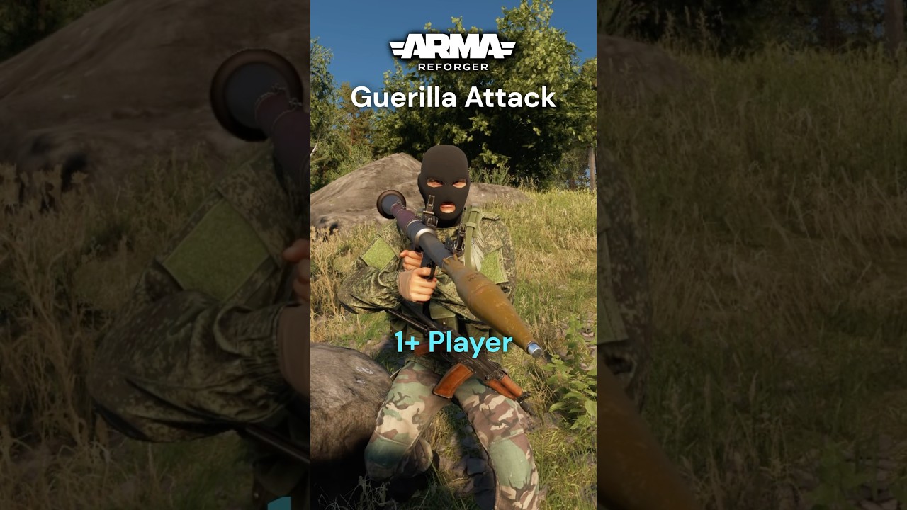 How to execute guerilla tactics #armareforger #gaming #pc #ps5 #gameplay #milsim #guerilla #tutorial
