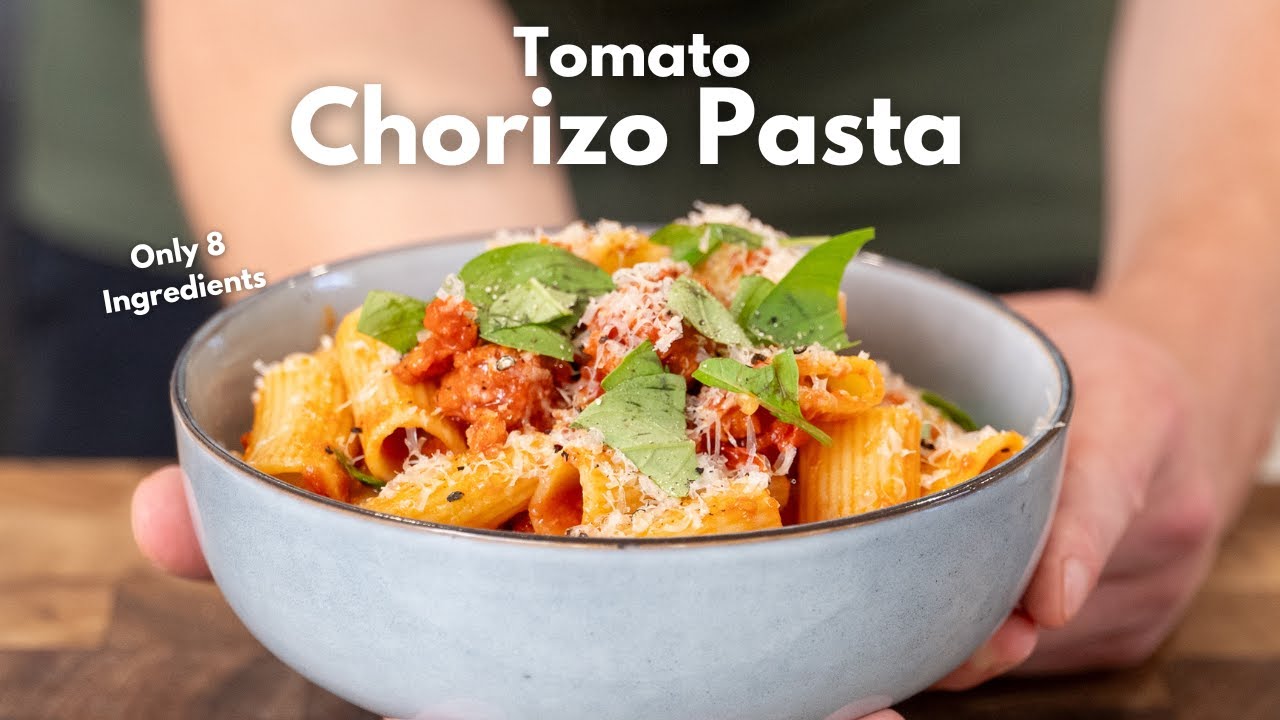 Chorizo Pasta in 15 Minutes | Easy Pasta Recipe