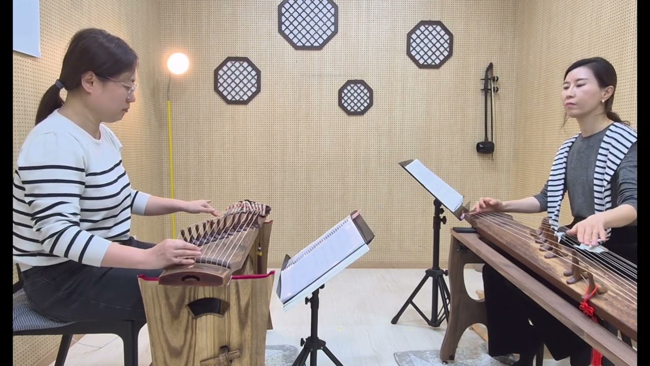 12현가야금 2중주 - 그 크신 하나님의 사랑 #가야금연주#가야금찬양#난위도중레벨