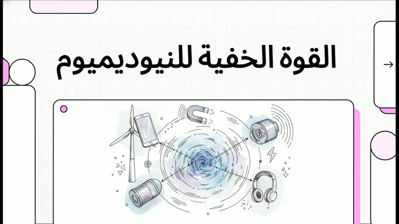 القوة الخفية للنيوديميوم و أقوى مغناطيس في العالم