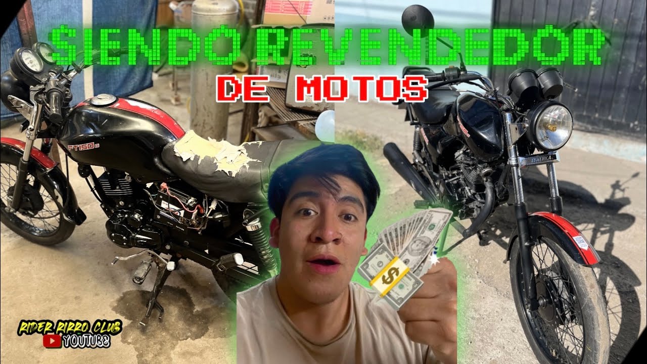 Siendo REVENDEDOR de MOTOS Por un Dia 🔥😱 Cuanto se GANA? 🤩🔥😱|| RIDER RIRRO CLUB