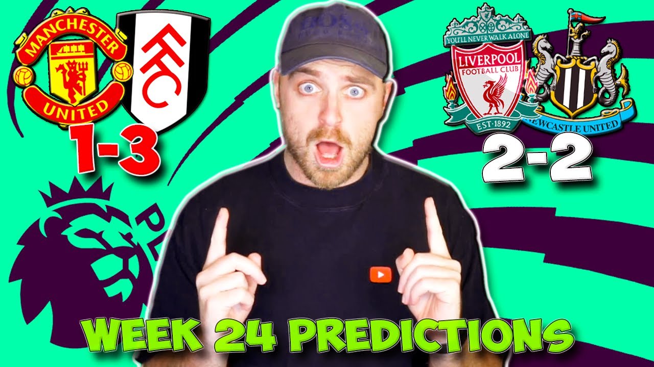 PREMIER LEAGUE WEEK 24 PREDICTIONS & TIPS | MASSIVE WEEK IN THE TITLE RACE AS SPURS HOST MAN CITY!