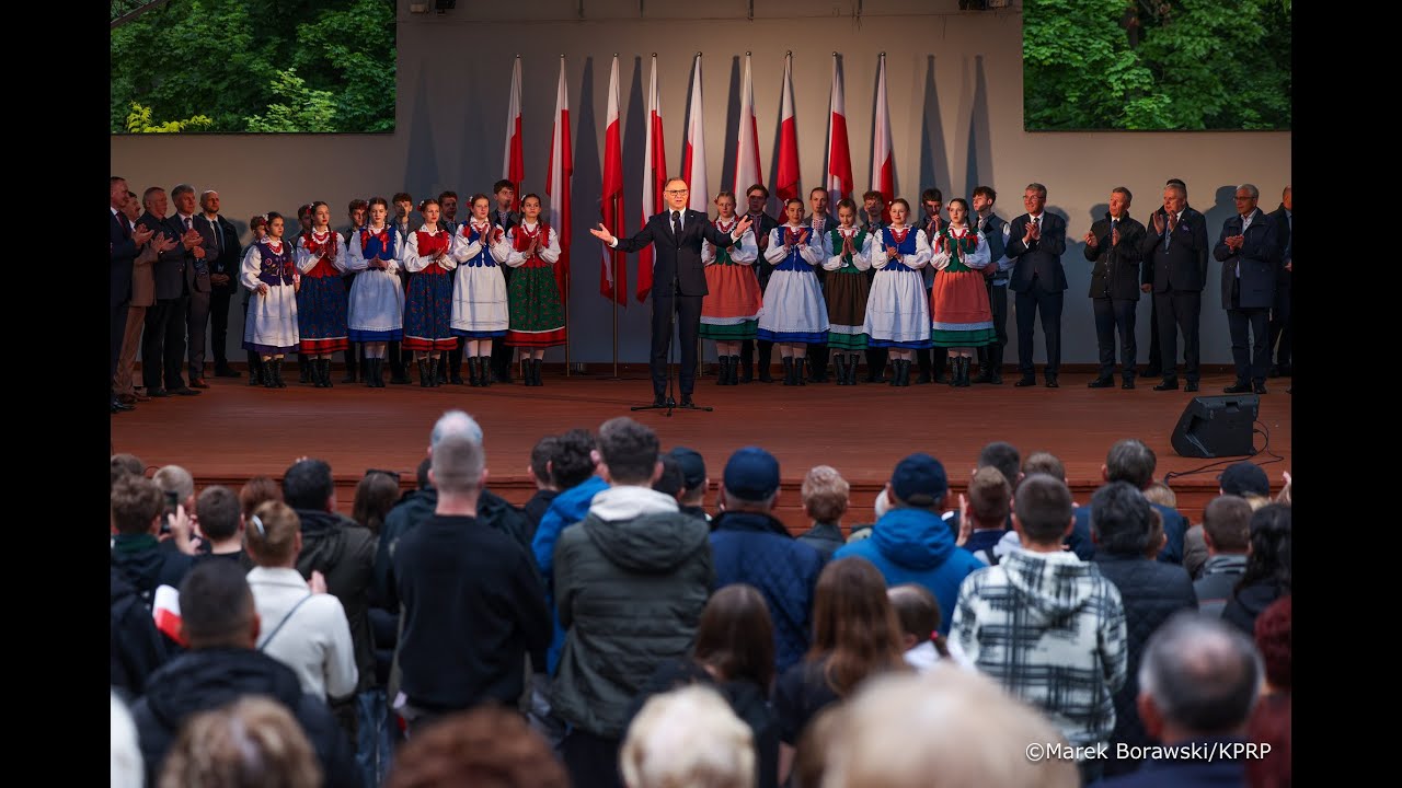 Tomaszów Lubelski | Spotkanie Prezydenta RP z mieszkańcami powiatu tomaszowskiego