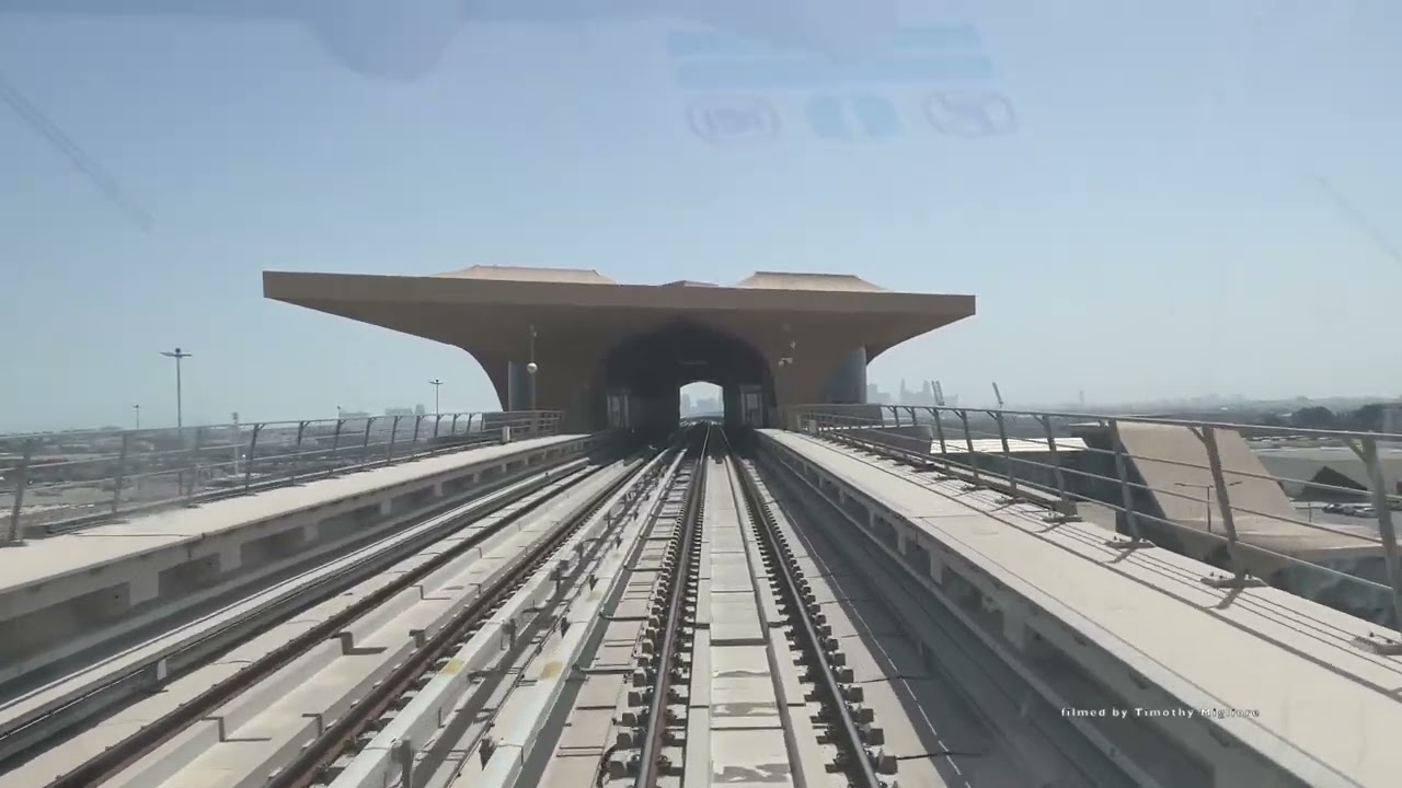 Ride the Metro/Subway in Doha, Qatar 2023 مترو الدوحة
