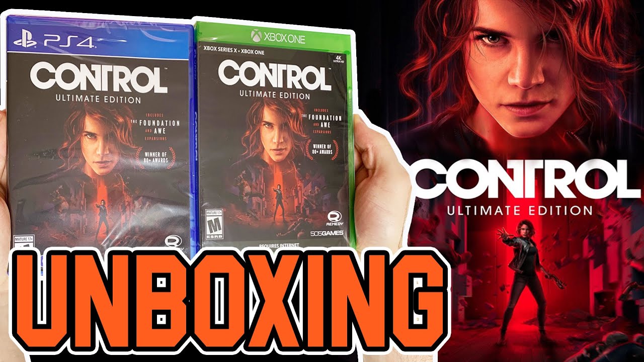 Control Ultimate Edition (PS4/Xbox One) Unboxing