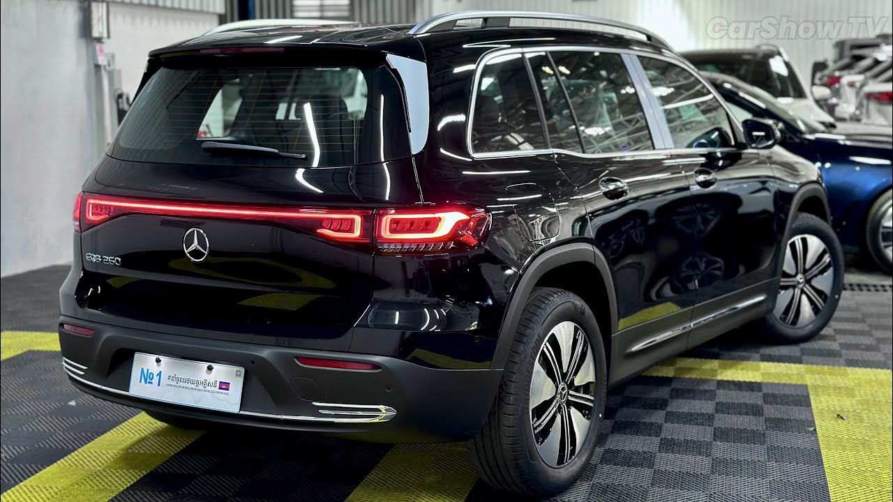 New Mercedes-Benz EQB ( 2024 ) - Best Luxury Electric SUV | Black Edition