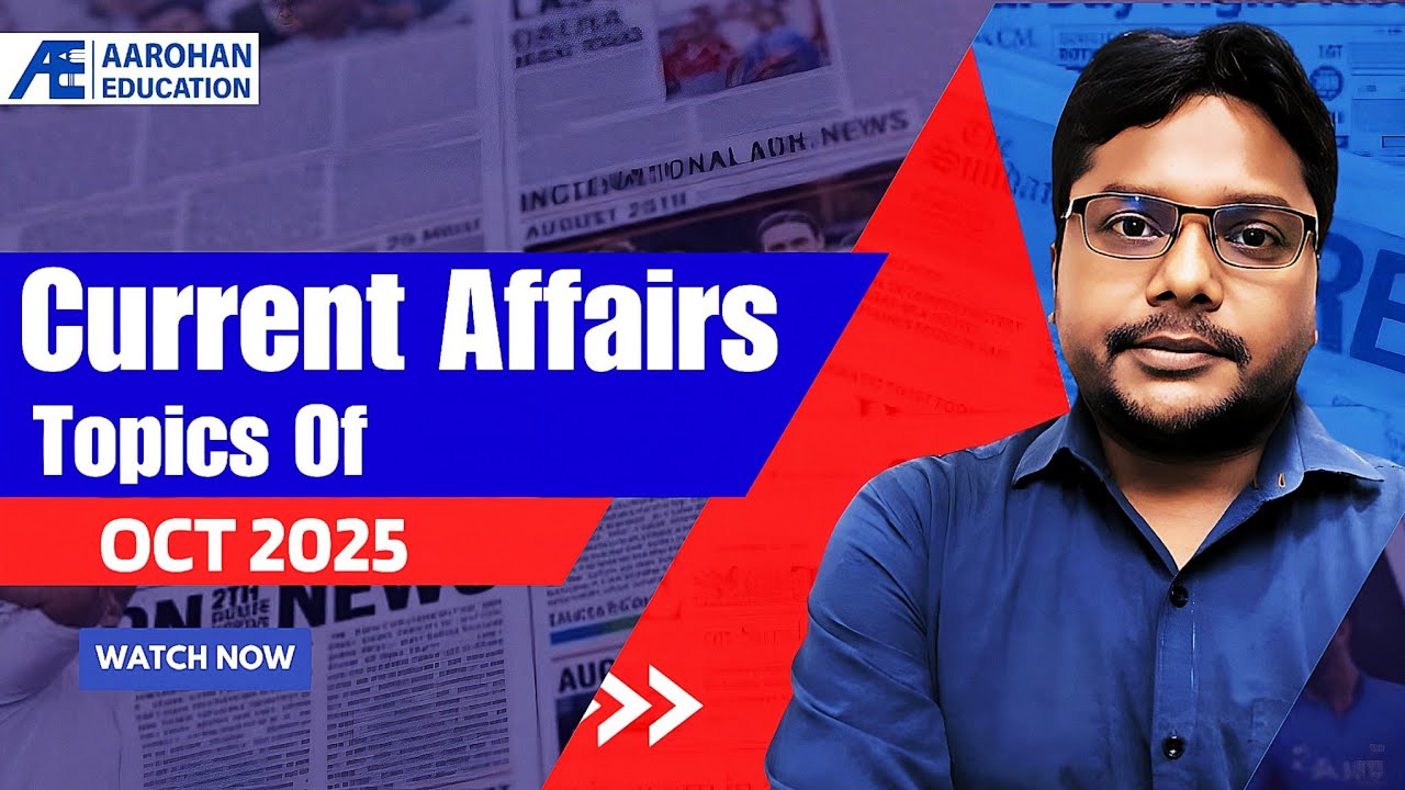 Current Affairs Topics of Oct 2025 by Saurabh Kr Pandey