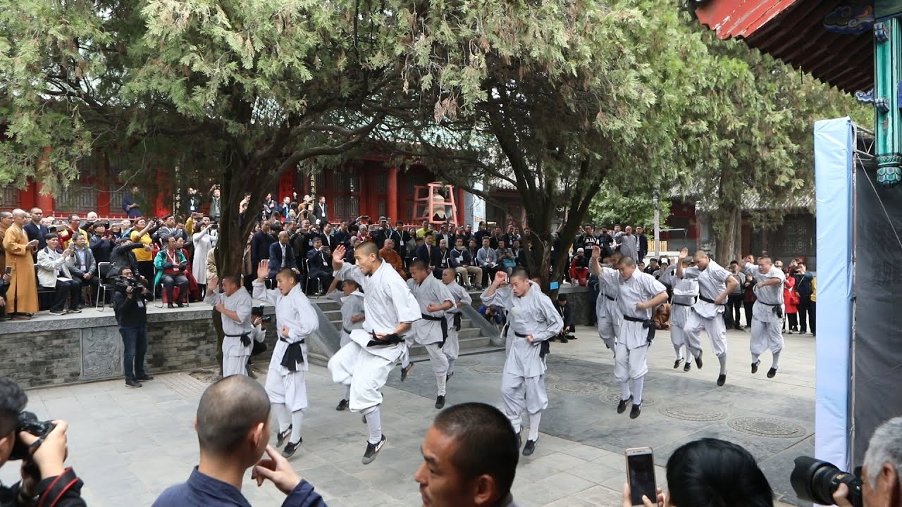Shaolin Kung Fu Demonstration at the Shaolin Temple
