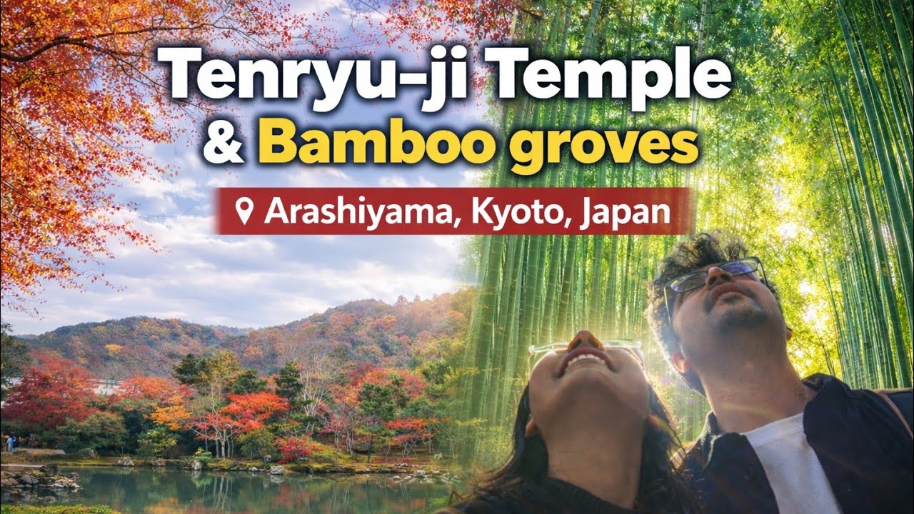 TENRYJI TEMPLE/ ARASHIYAMA BAMBOO GROVES / ARASHIYAMA / KYOTO / JAPAN