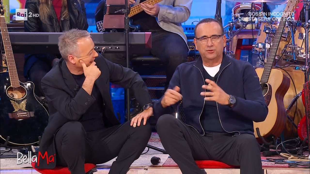 Il talento, la simpatia e la professionalit&agrave; di Carlo Conti - BellaMa' 23/01/2023