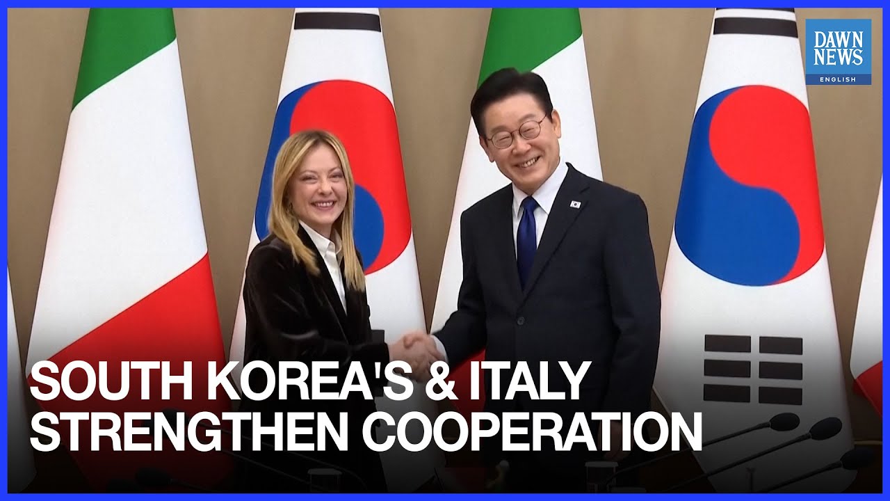 South Korea's Lee, Italy's Meloni Agree To Strengthen Cooperation In AI, Chips