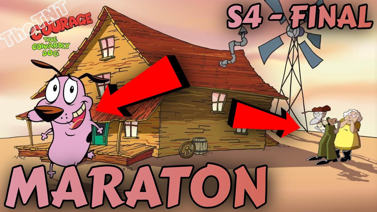 Maraton de ~4 ORE - Curaj, Câinele cel Fricos Sezonul 4 (FINAL) 🐶💀