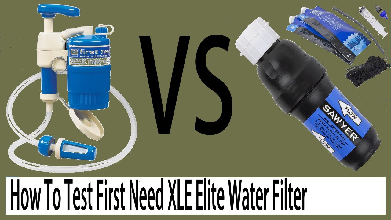 How To Test First Need XLE Elite Water Filter