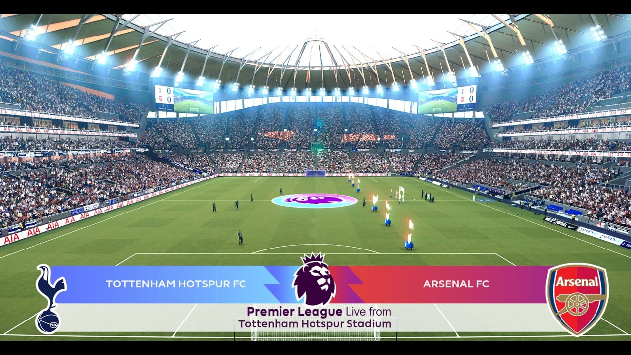 Tottenham vs Arsenal | simulated | pes 2021