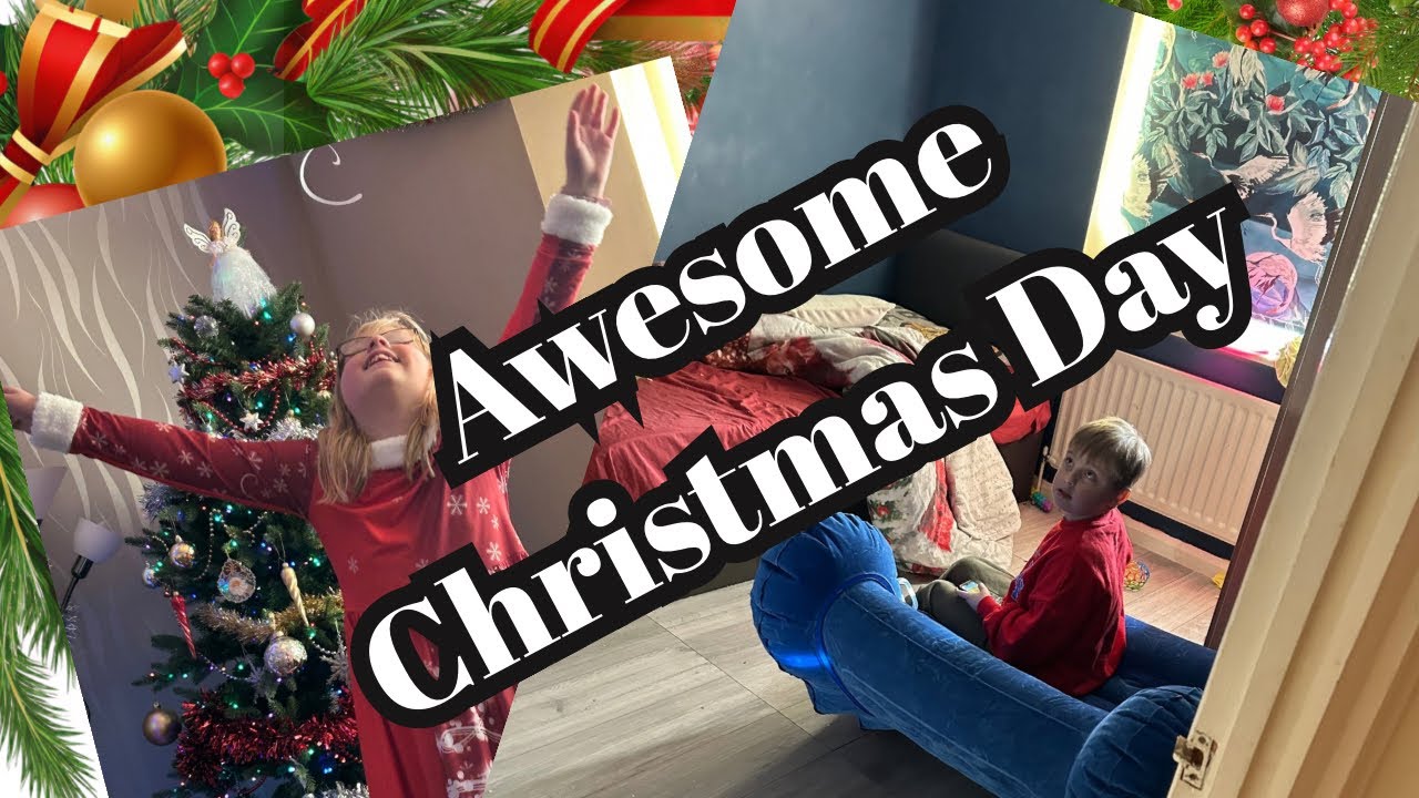 Autism Christmas Day Opening Presents 