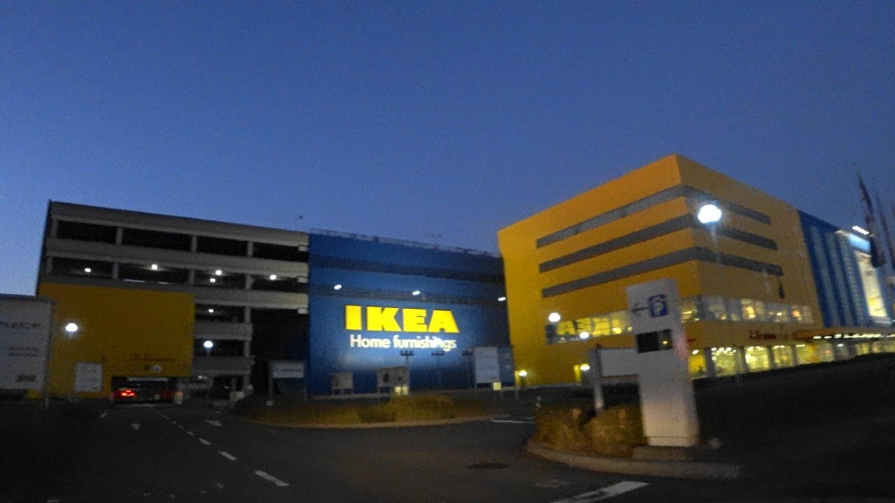 [ 4K ] 「IKEA神戸」の立体駐車場に入ってみました。[ 4K ] I entered the multi-storey parking lot of 