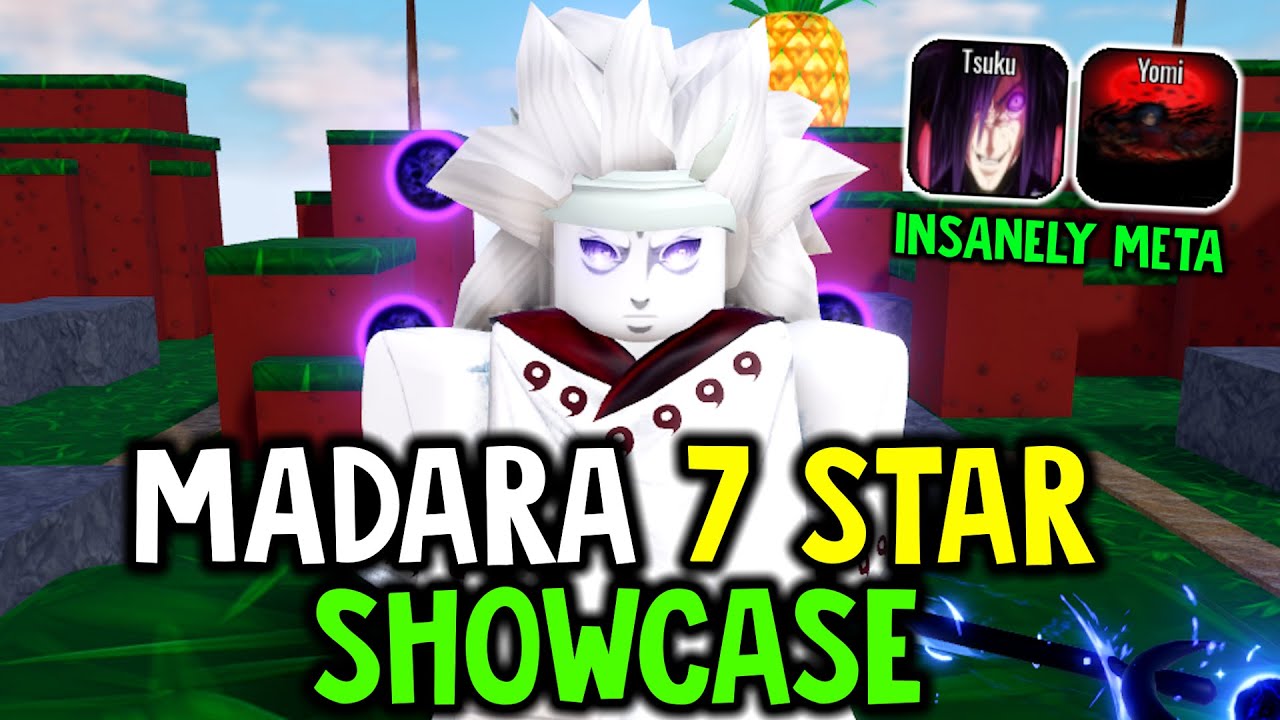 New INSANE Madara 7 STAR Showcase (OP ABILITIES) | All Star Tower Defense