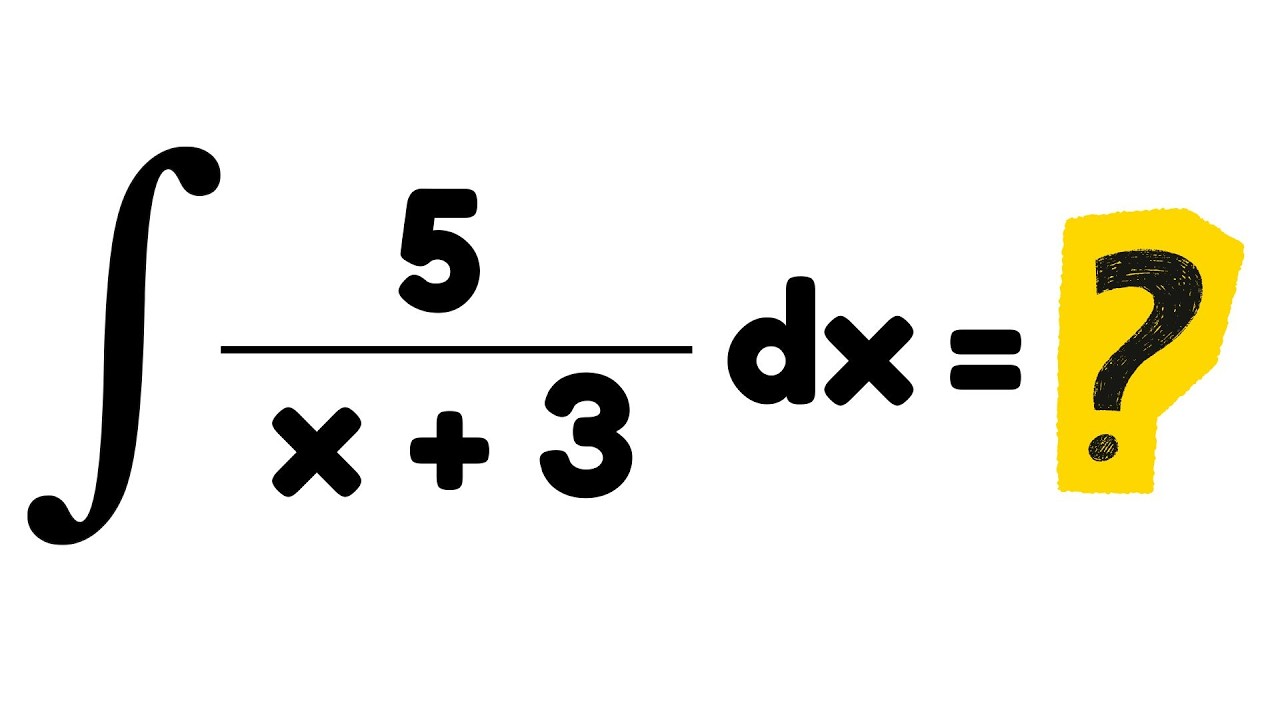 INTEGRAL INDEFINIDA #calculo #calculus