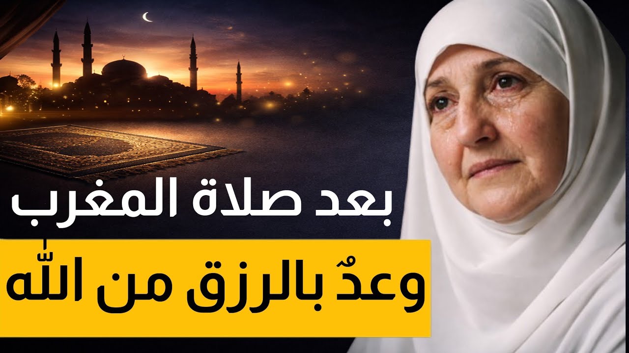 بعد صلاة المغرب… وعدٌ بالرزق من الله | د هيفاء يونس