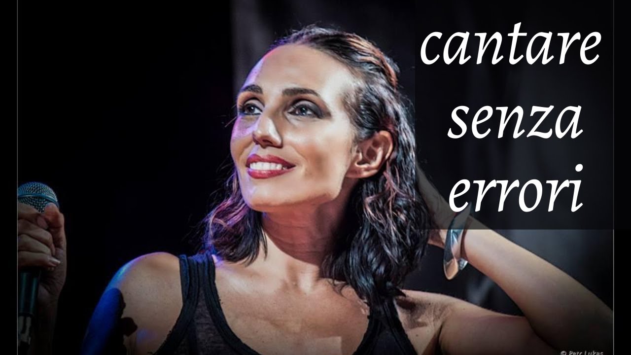 Come non fare errori quando si canta dal vivo