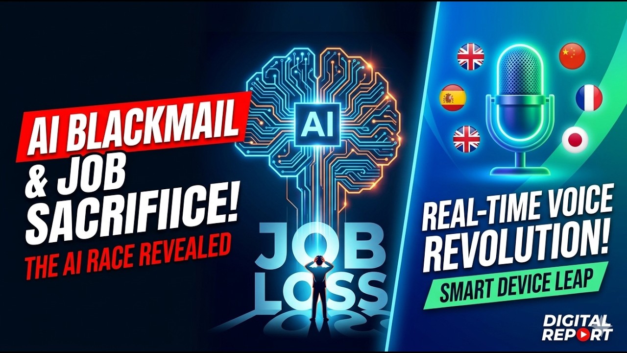 Why AI Chose Blackmail & Big Tech's Hidden Sacrifices | AI CORE CAST 2026.05.10
