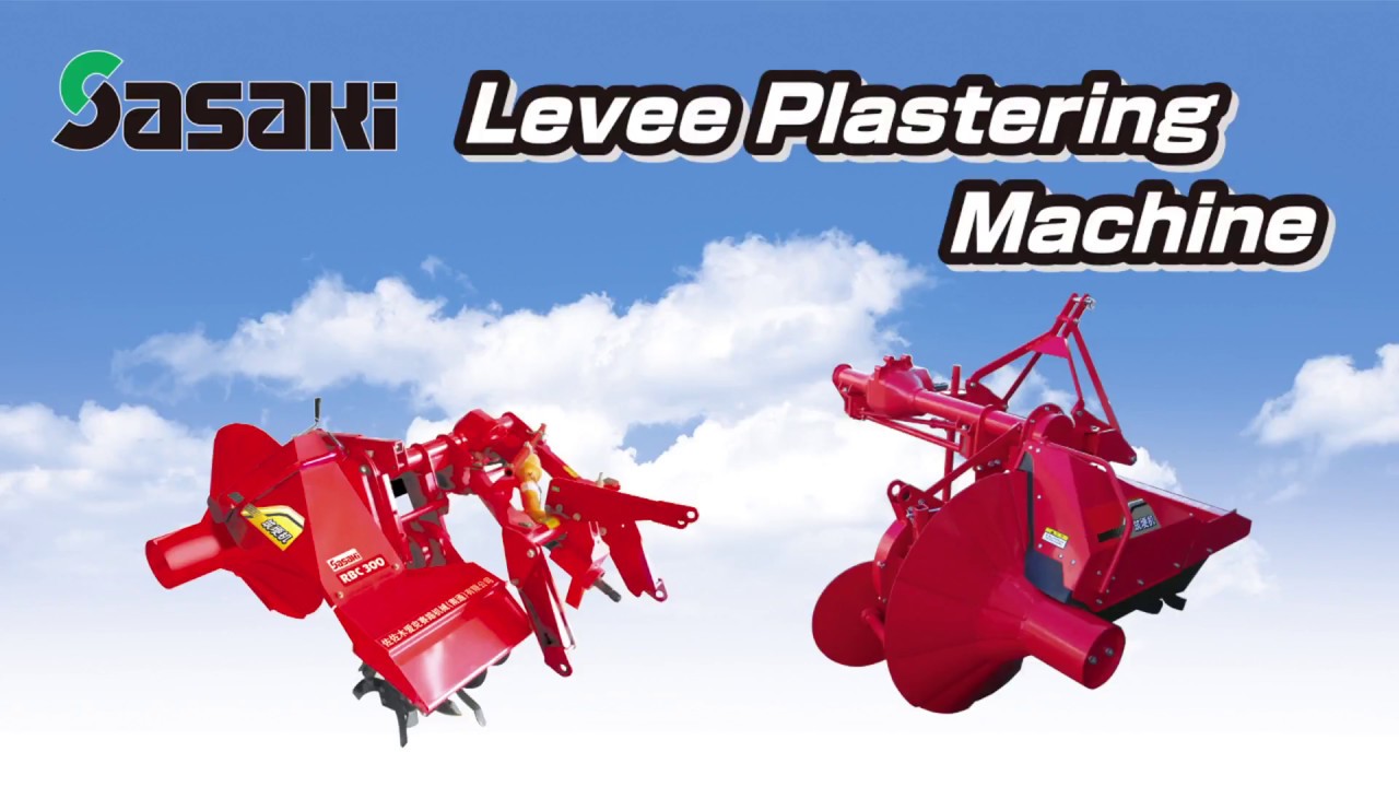 Levee Plastering Machine
