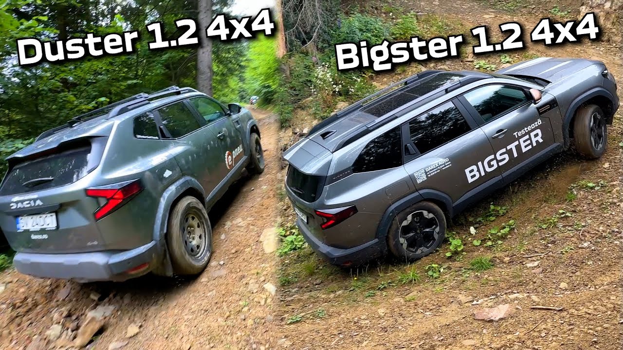 Dacia Duster vs Dacia Bigster in Offroad