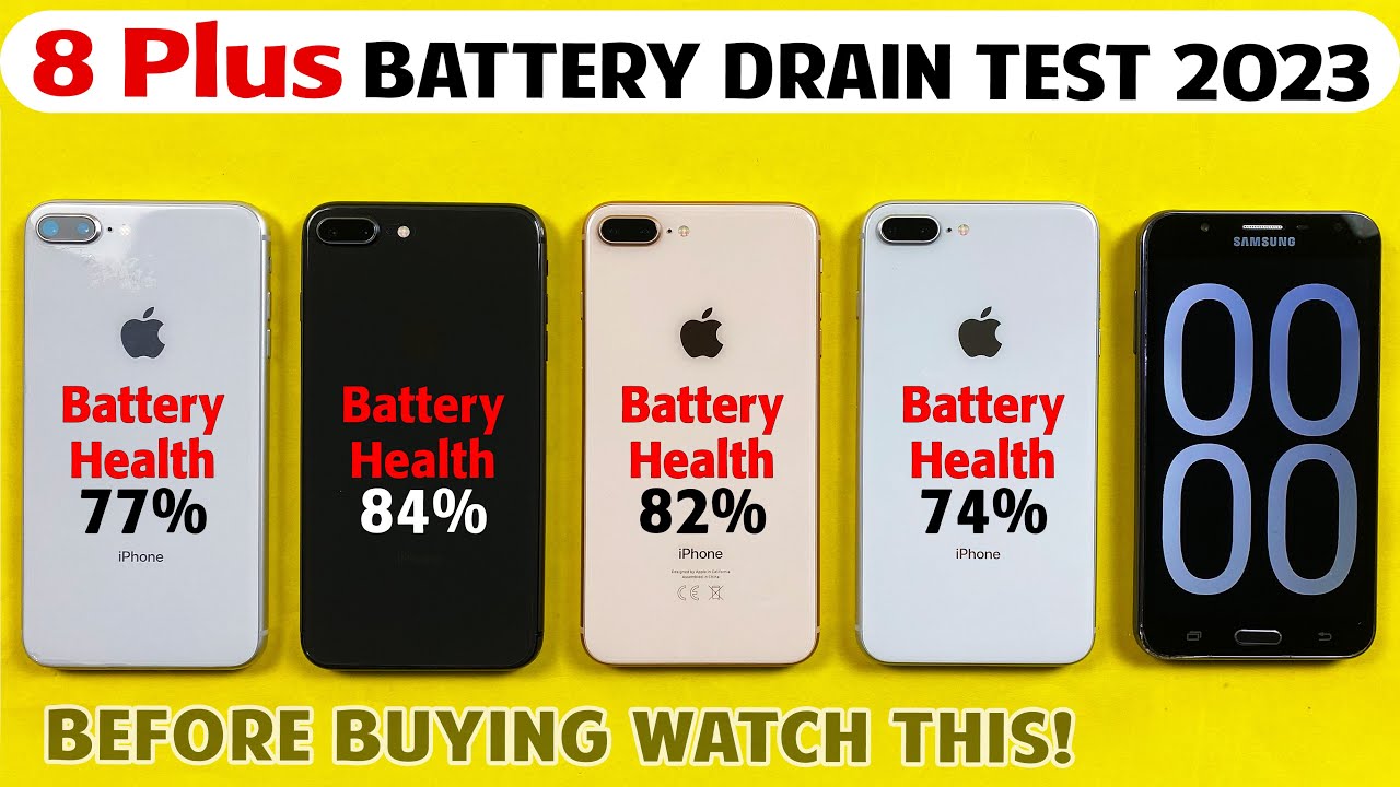 Тестирование различных показателей состояния аккумулятора iPhone 8 Plus в 2023 году — Тест на раз...