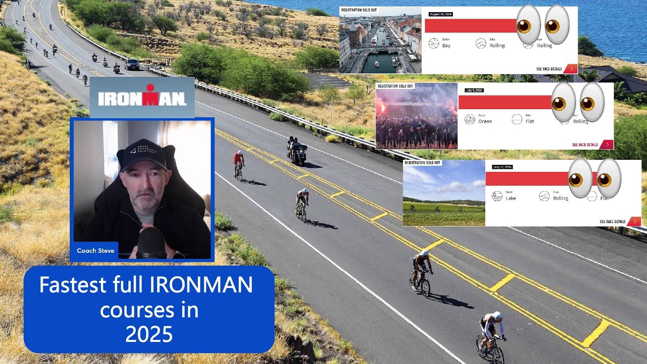 Удобные для связей с общественностью трассы IRONMAN: рейтинг скорости 2025 года