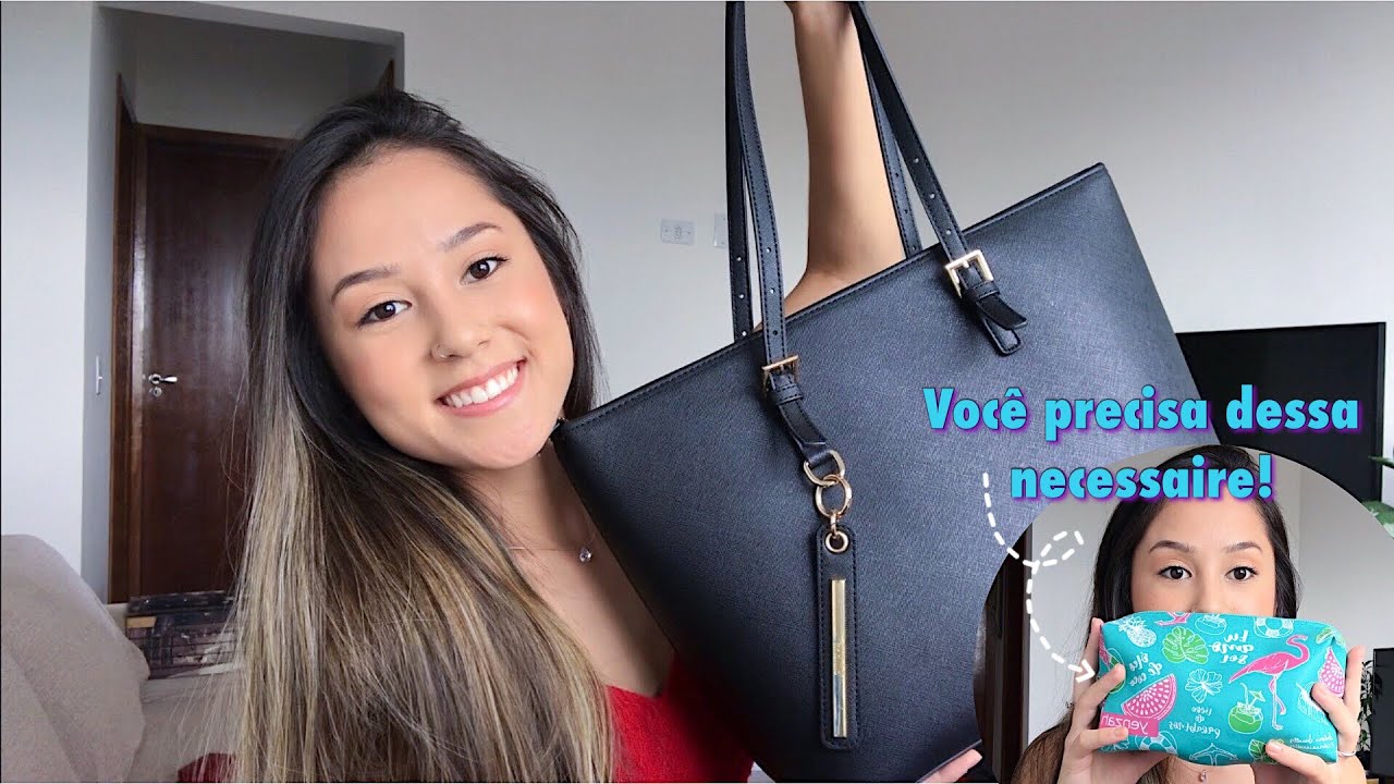 O QUE TEM NA MINHA BOLSA 2022? - Você deveria ter uma necessaire igual a minha