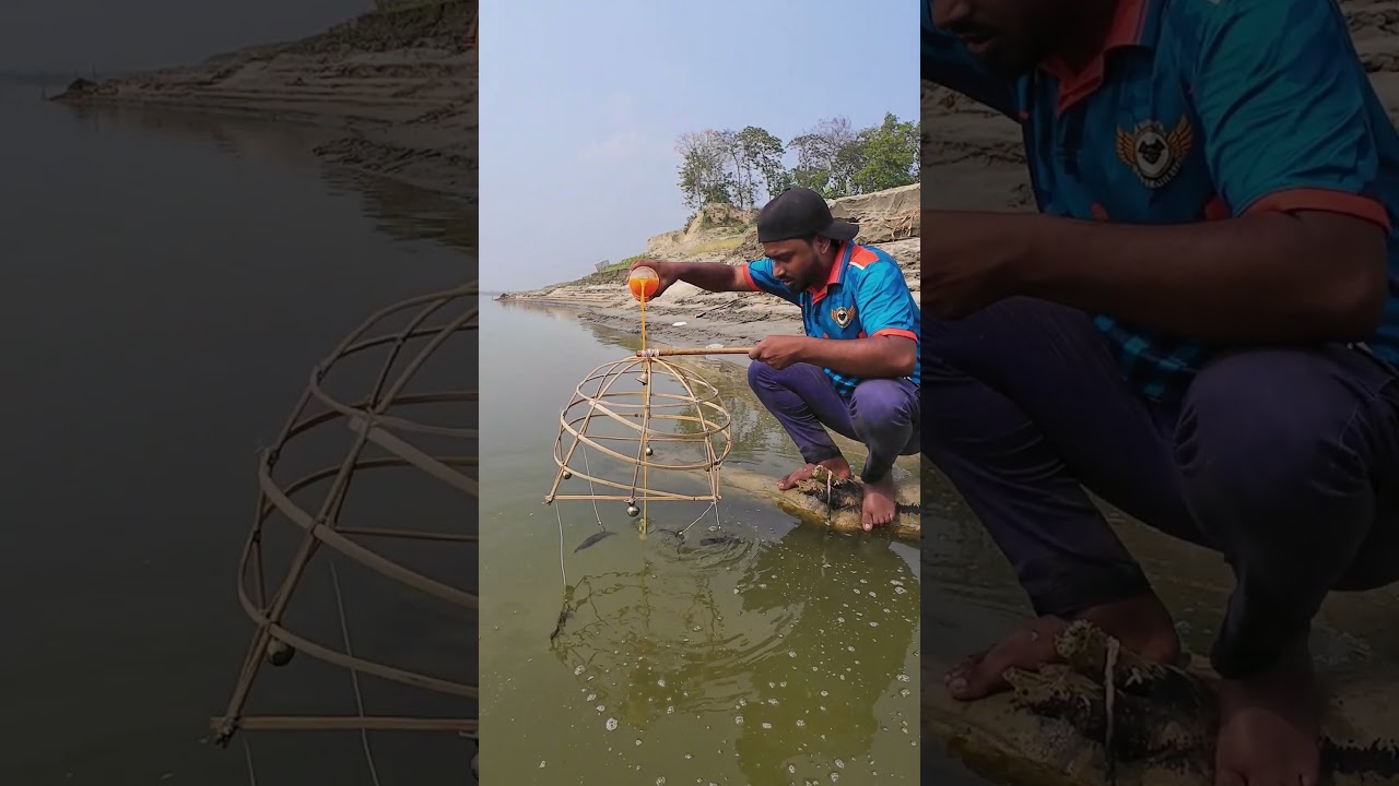 Secret Hook Method for River Monster Fishing 22 #fishing #fishinglife #bait