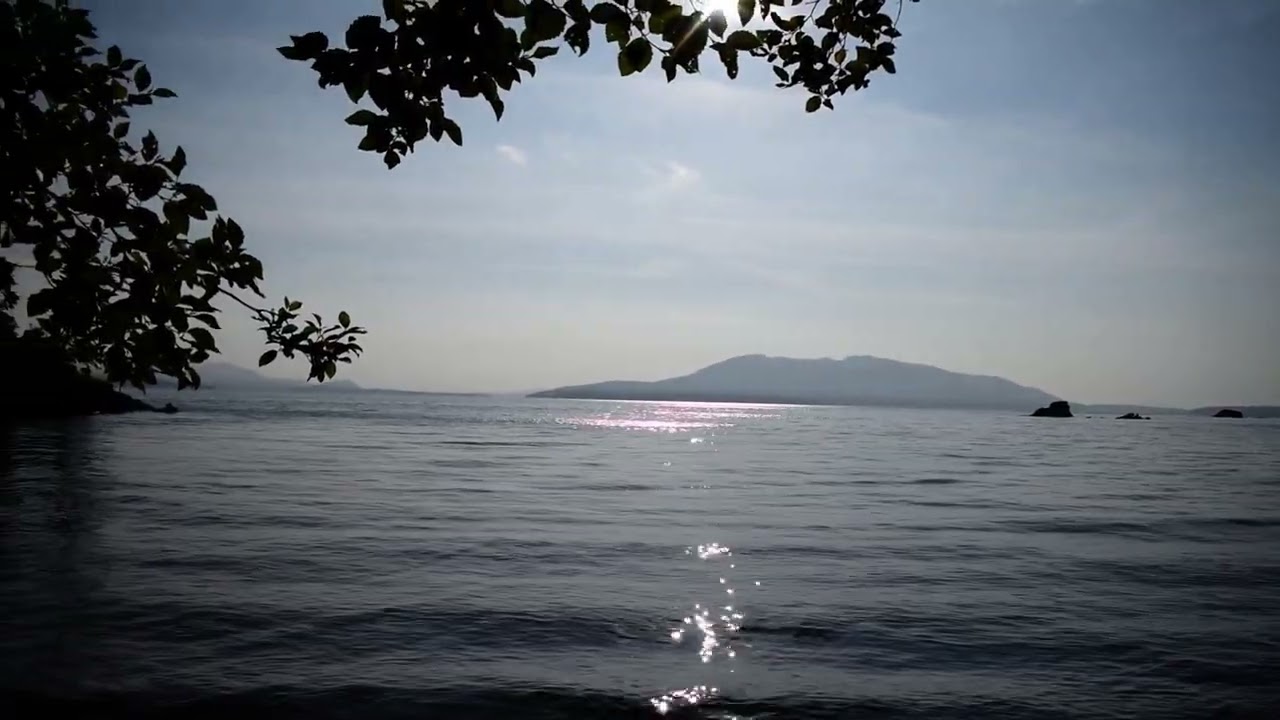 Larrabee Park Beach - First state park in Washington State, USA