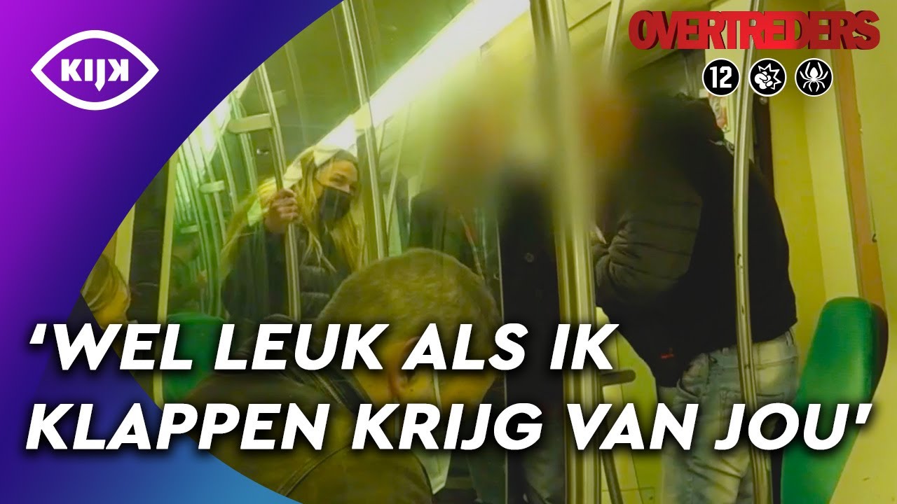 REIZIGER wil KLAPPEN van HANDHAVER?! | Overtreders | KIJK Misdaad