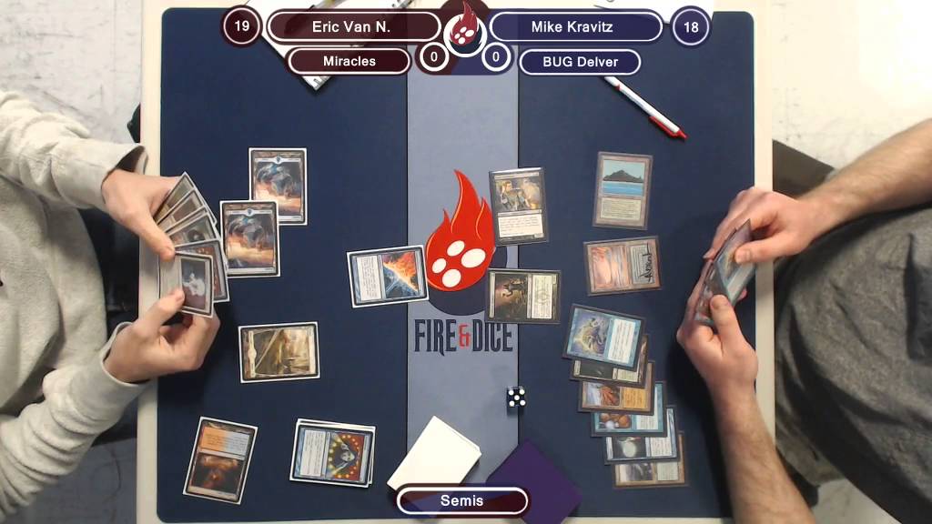 Legacy 1/2/16 Eric Van N. Miracles vs Mike Kravitz BUG Delver