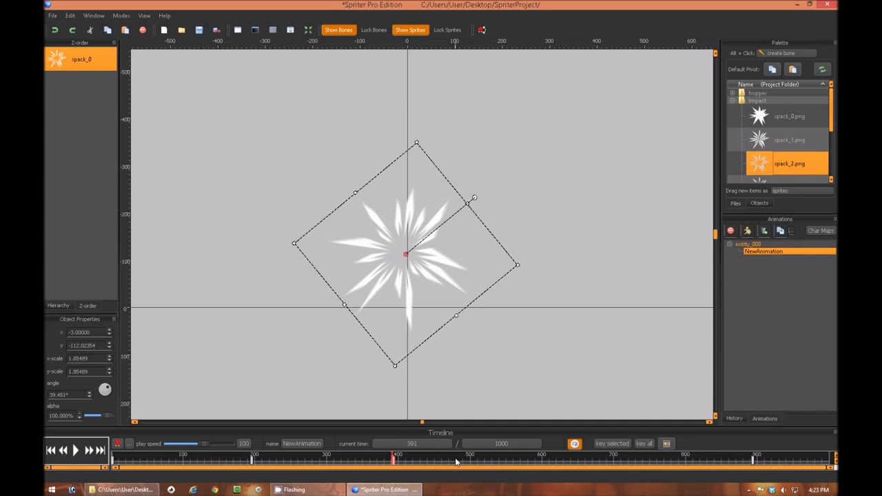 Getting Started With Spriter