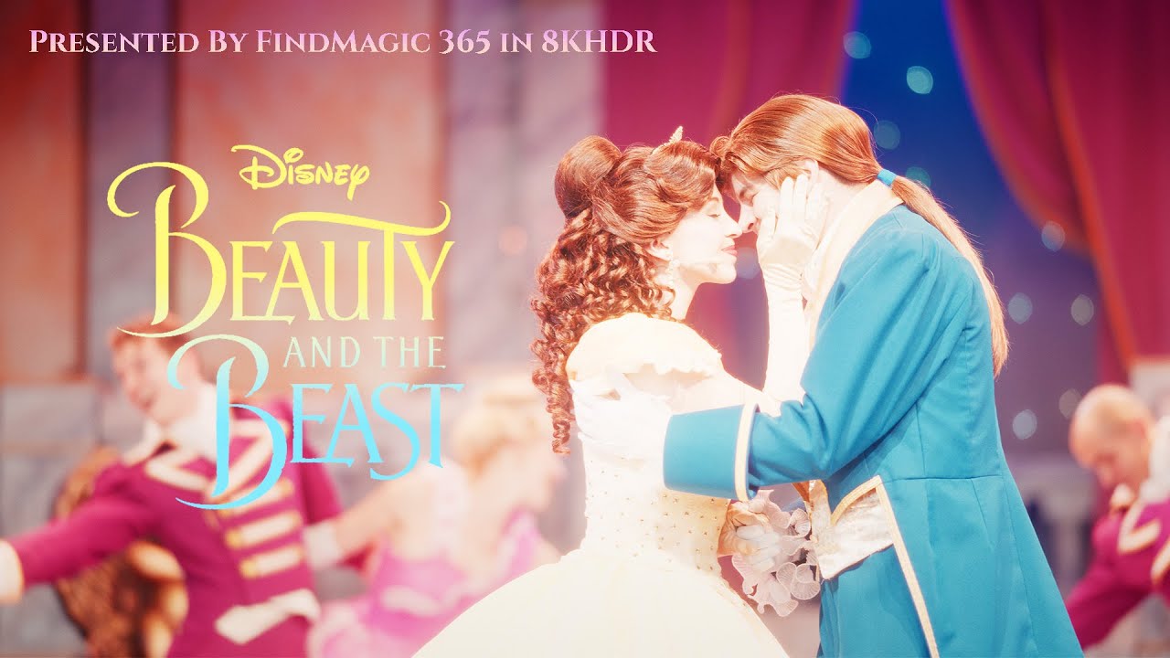 Findmagic - Beauty And The Beast Live On Stage @ Hollywood Studios - Produced in 8KHDR