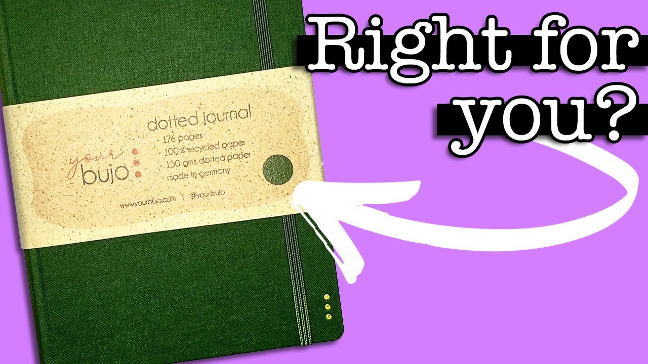 Your Bujo Notebook Review + Pen Test 💜