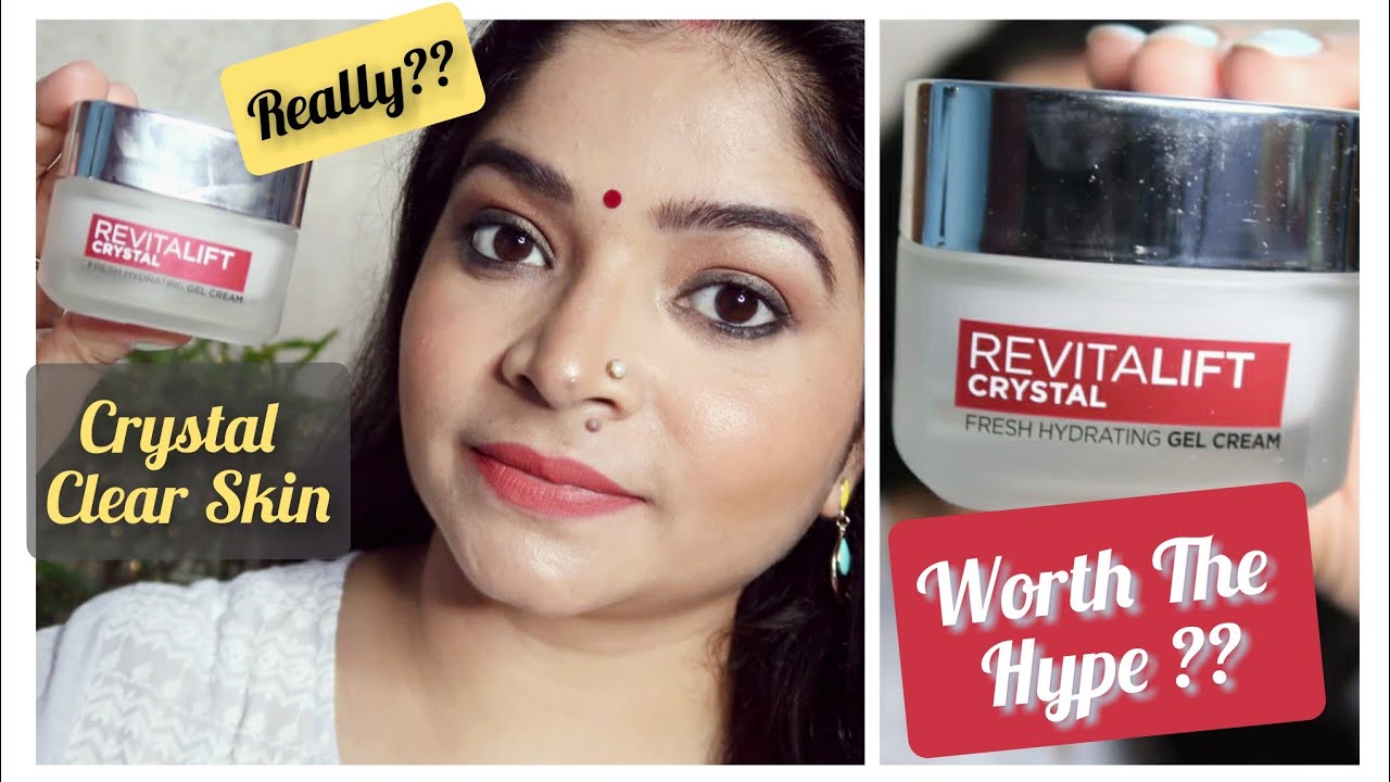 *NEW* L'oreal Paris Revitalift Crystal Gel Cream For Crystal Clear Skin | LorealParisSalicylic Acid