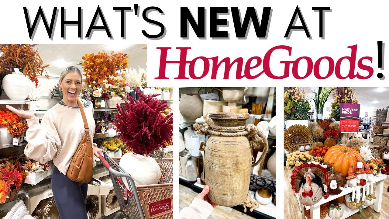 NEW FALL DECOR || HOW TO FIND HIGH-END DECOR AT HOMEGOODS || HOMEGOODS SHOP WITH ME
