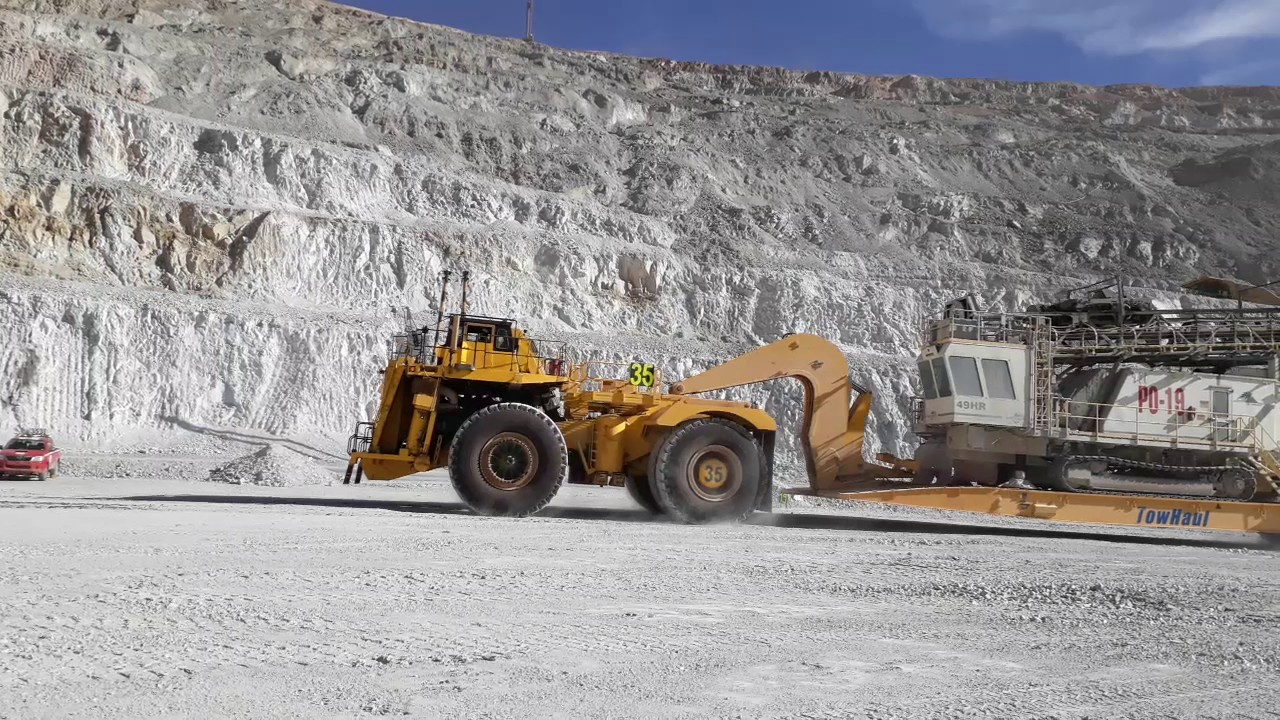 Traslado Perforadora con TowHaul