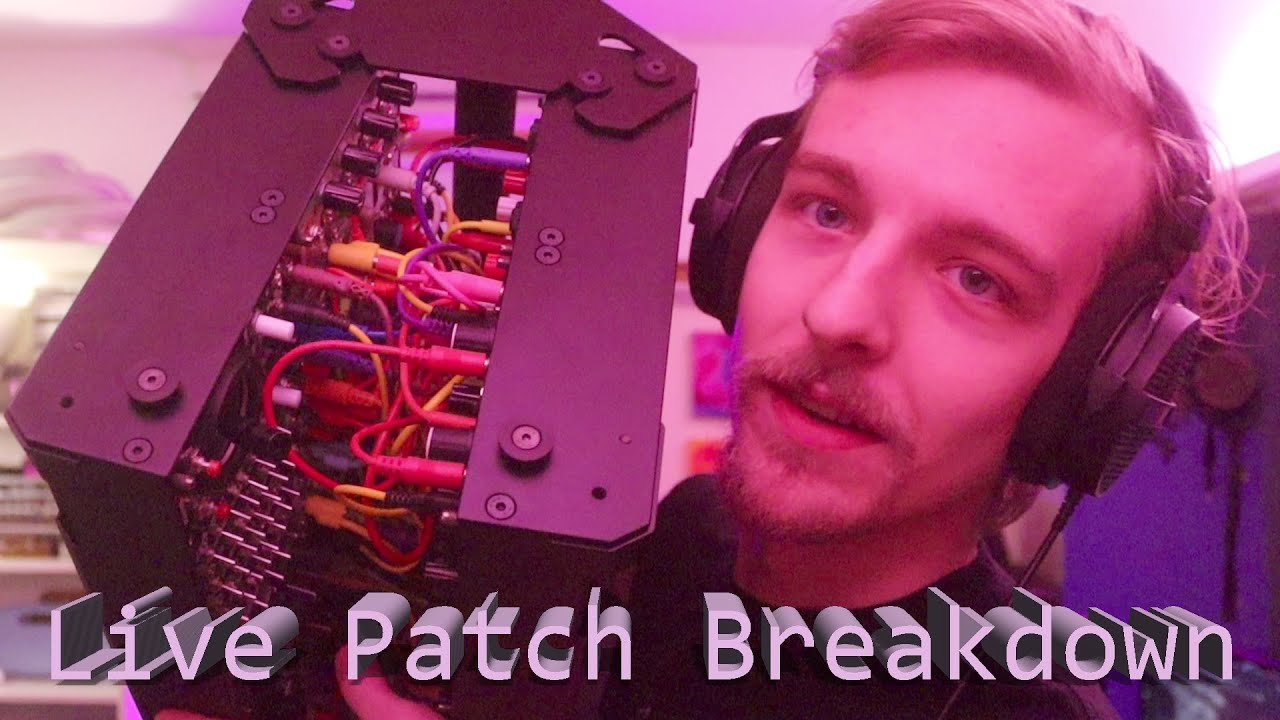 Modular Live Performance Patch Breakdown (For chill art gallery vibes)