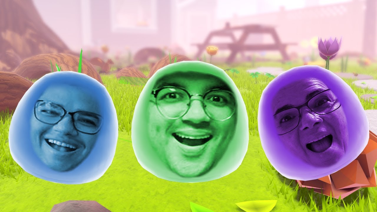 A FAMÍLIA TODA SE TRANSFORMOU EM BOLAS PEGAJOSAS QUE ABSORVEM TUDO PELA FRENTE!!