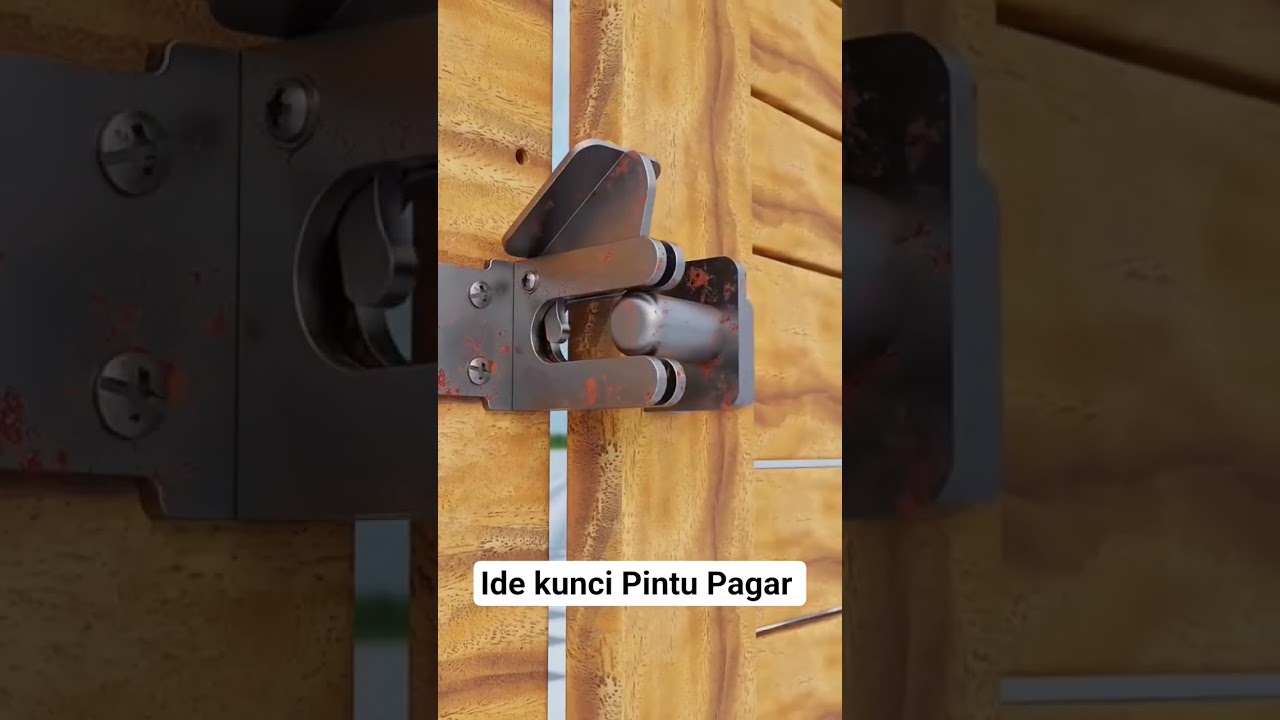 Ide Kreatif!!! Kunci Pintu Otomatis Viral Dan Trending #shorts #viral #trending