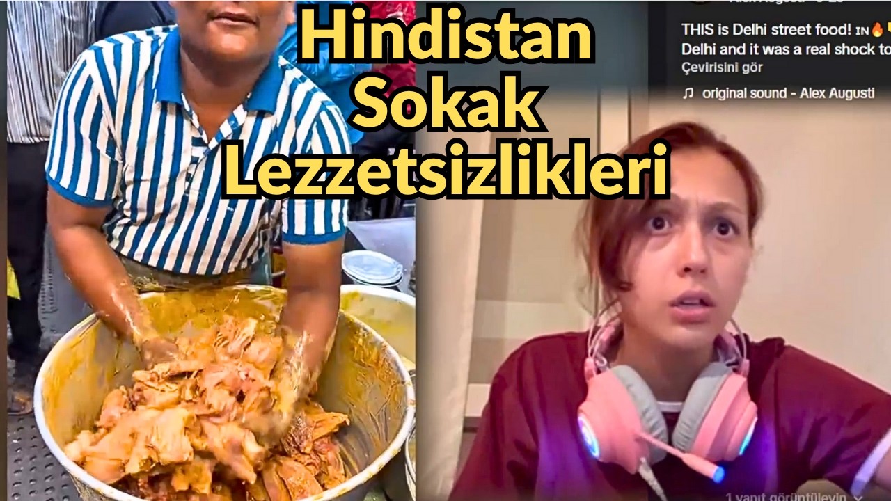 Hindistan Sokak Lezzetsizlikleri: “Bu Ne Yaa?” 😂 | TikTok Tepki Videosu
