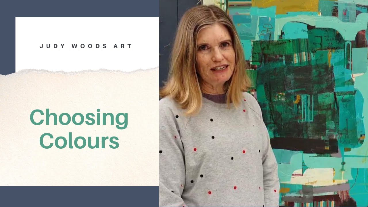 Choosing Colours | Judy Woods Art
