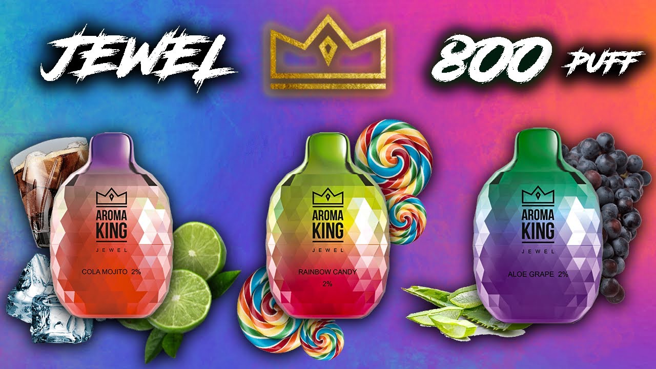 TESTUJE AROMA KING JEWEL MINI 800 PUFF !!! 🤩
