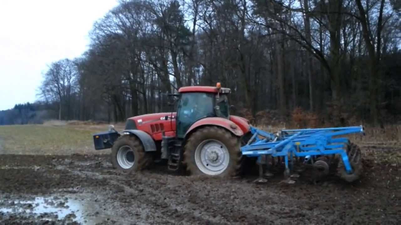 CASE IH Puma mit Lemken Smaragd 9  {[Nass][Sound]}