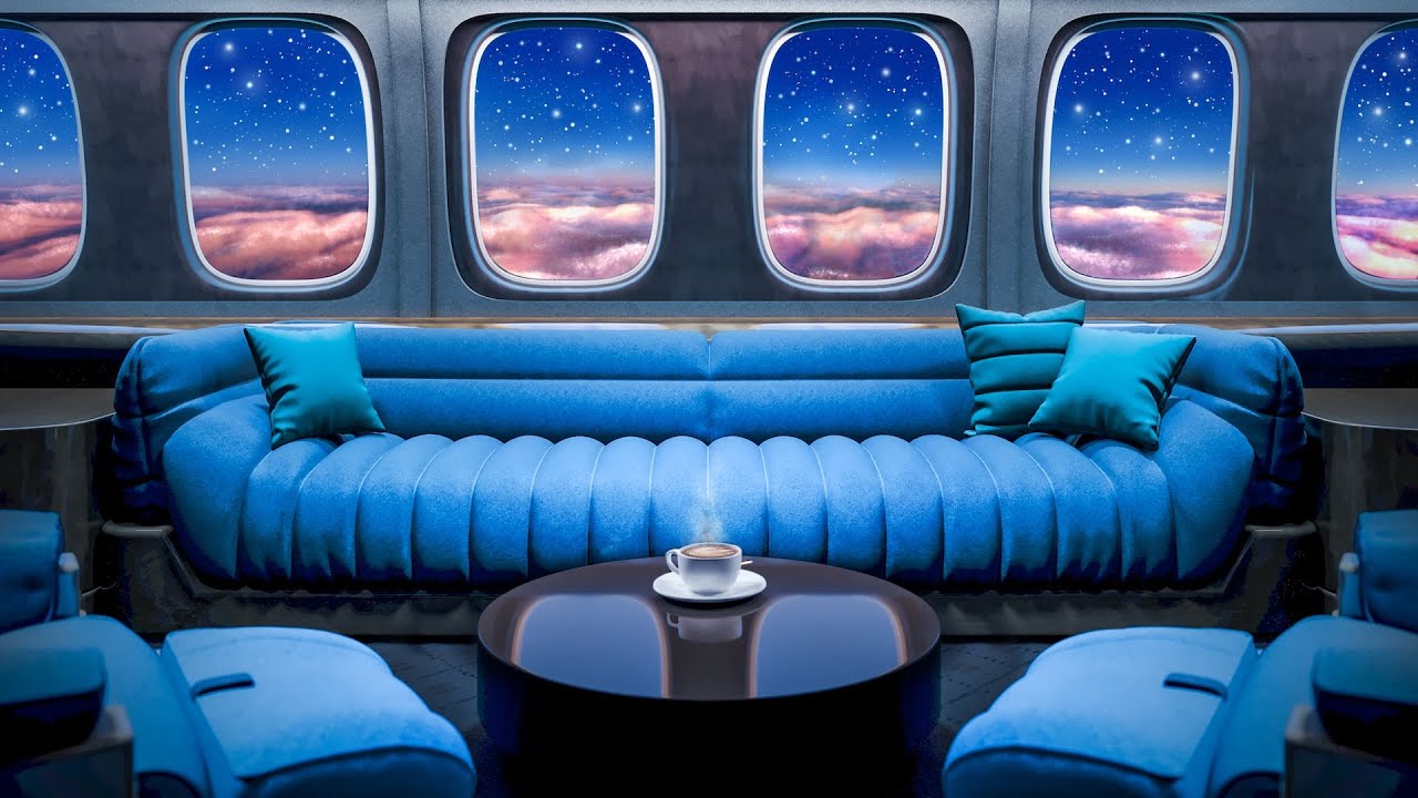 Luxury Private Jet Airplane Sounds for Sleeping