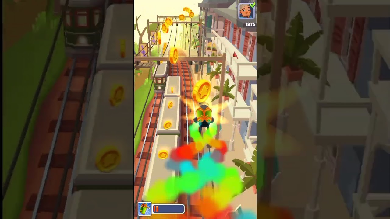 Subway Surfers Is Best Gameplay #viralvideo #subwaysurfers #gaming #goingballtricks
