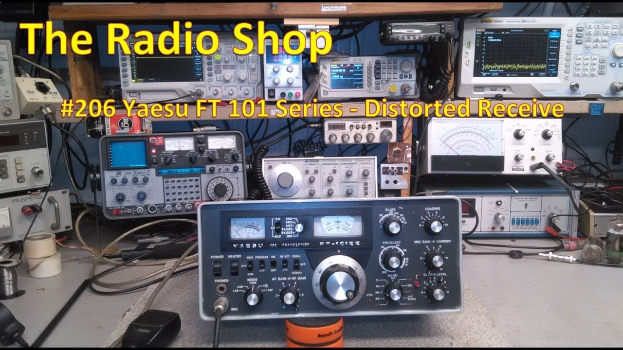 #206 Yaesu FT 101 Series Искаженный Прием